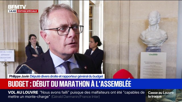 Philippe Juvin, nouveau rapporteur général du budget, espère la fin des travaux de la commission en fin de semaine