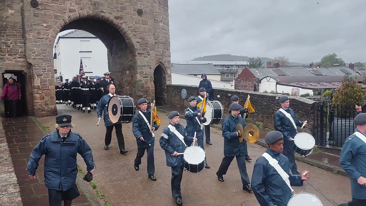 Trafalgar Day parade