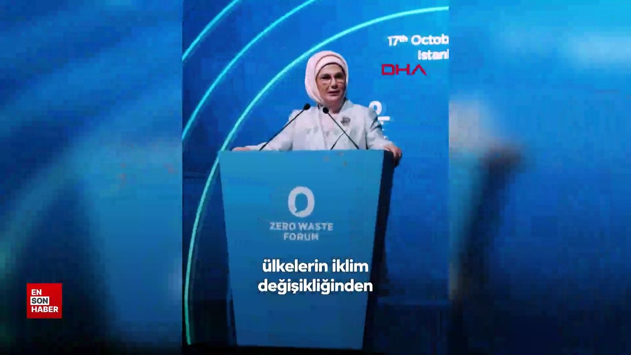 Emine Erdoğan'dan BM Sıfır Atık Danışma Kurulu 4. Resmi Toplantısı'na ilişkin paylaşım