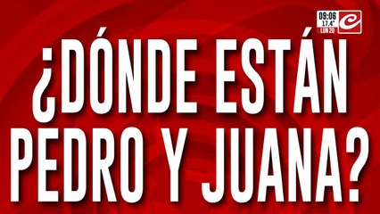 Crece el misterio por la desaparición de Pedro y Juana... ¿qué pasó con los jubilados?