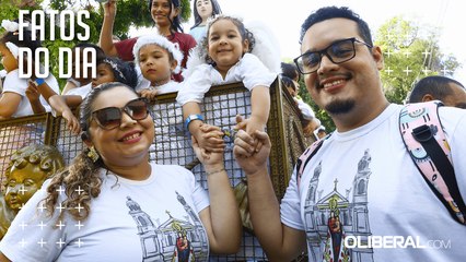 Romaria das Crianças leva pequenos devotos às ruas de Belém neste domingo (19)