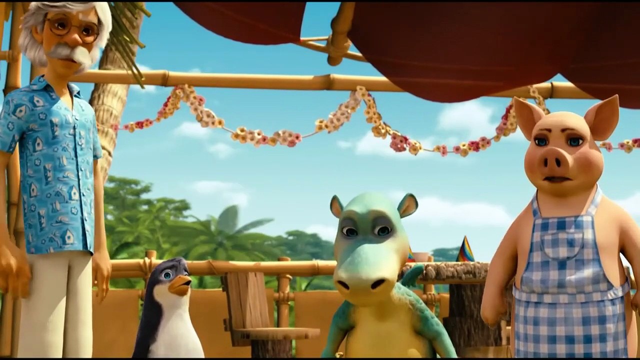 WYSPA DINOZAURA 2 _ przygodowy, animacja, komedia _ cały film _ lektor po polsku