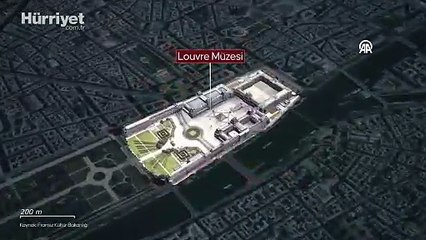 Louvre Müzesi'nde yedi dakika süren "tarihi" soygun
