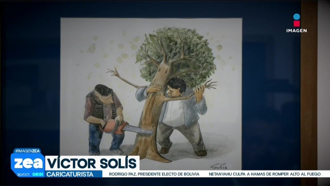 Víctor Solís presenta la exposiEl artista Víctor Solís presenta la exposición “Cuando el río no suena” ción “Cuando el río no suena” en el Centro Cultural Universitario Tlatelolco