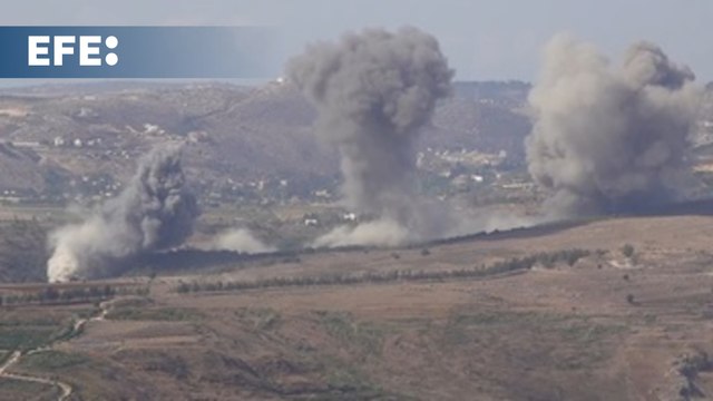 El Ejército israelí dice haber atacado infraestructuras de Hizbulá en el sur del Líbano