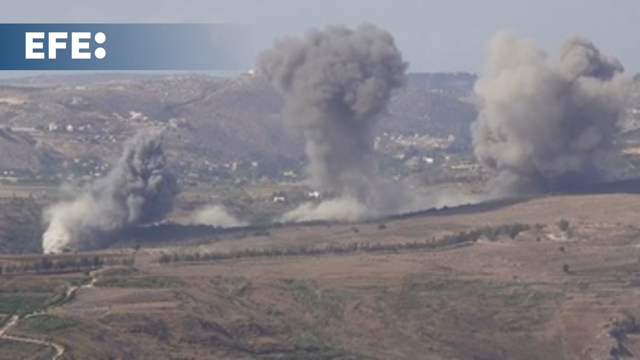 El Ejército israelí dice haber atacado "infraestructuras" de Hizbulá en el sur del Líbano