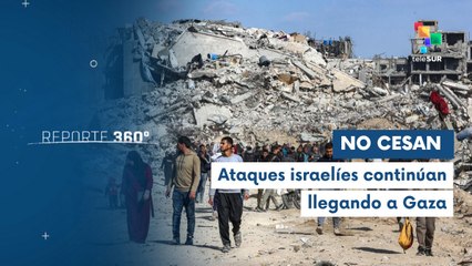 Reporte 360 20 -10 Israel bombardeó distintas zonas de Gaza