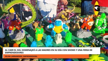 AL CAER EL SOL HOMENAJEÓ A LAS MADRES EN SU DÍA CON SHOWS Y UNA FERIA DE EMPRENDEDORES