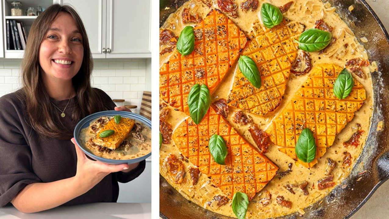 How to Make Marry Me Butternut Squash Steaks