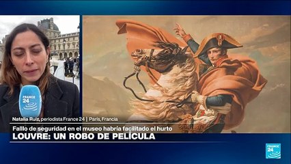 Informe desde París: al menos 60 agentes investigan robo de joyas en el Louvre