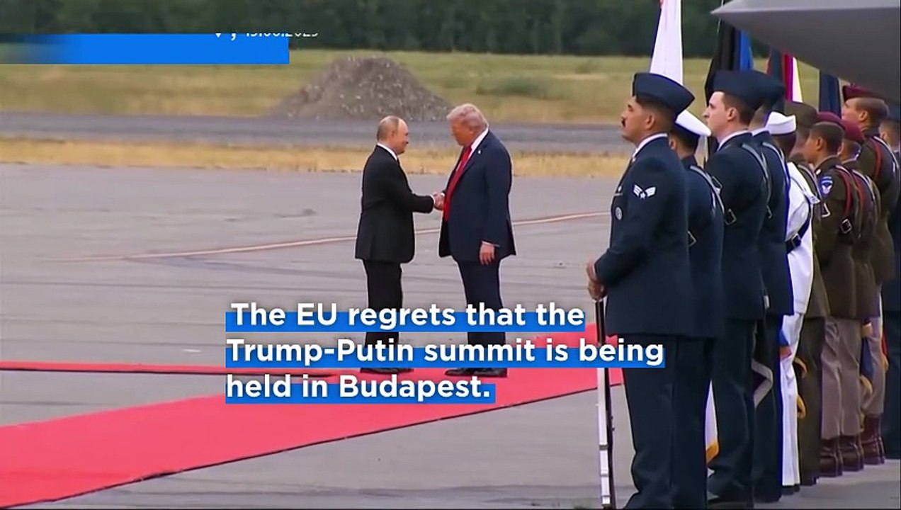 'No place for war criminals': EU foreign ministers walk fine line on Trump-Putin summit in Budapest