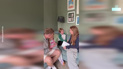 Surprising the Kids With Baby News