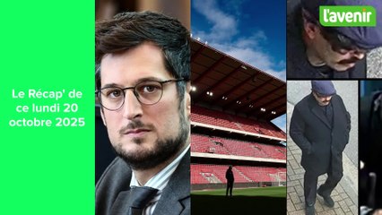 Le Récap' de ce lundi 20 octobre 2025