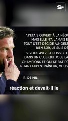 "Rik De Mil à Charleroi, ça sent le c***" : on revient sur les propos du coach des zèbres après la saga de Union