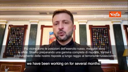 Guerra Ucraina, Zelensky: Potenzieremo dotazioni armi a lungo raggio