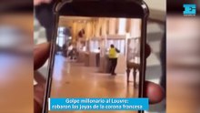 Golpe millonario al Louvre: robaron las joyas de la corona francesa