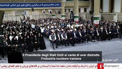 Iran, Khamenei: Trump continui a sognare su siti nucleari distrutti