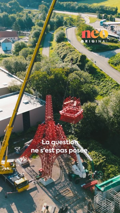 Jean-Claude Fassler a construit avec son petit-fils une réplique exacte de la tour Eiffel… haute de 30 mètres ! Pour neo, il raconte ce projet fou. 🗼👷‍♂️👉 Leur page Facebook : Tour Eiffel Alsace
