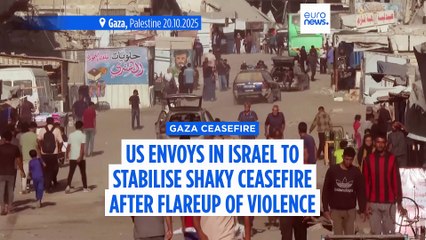 US envoys in Israel to stabilise shaky ceasefire after flareup of violence