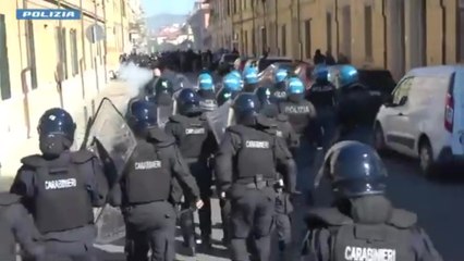 Scontri Pisa-Verona, arrestati cinque ultras dell'Hellas (20.10.25)