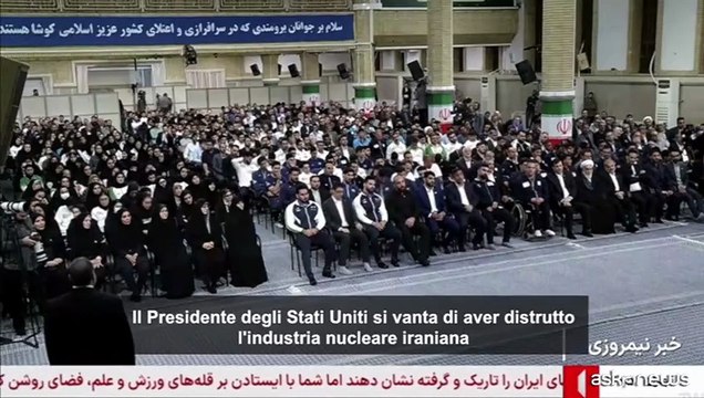 Iran, Khamenei: Trump continui a sognare su siti nucleari distrutti