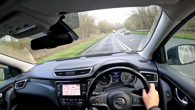 Nissan Qashqai 2019 driving experience on country roads GoPro 11 Black 4K 60FPS