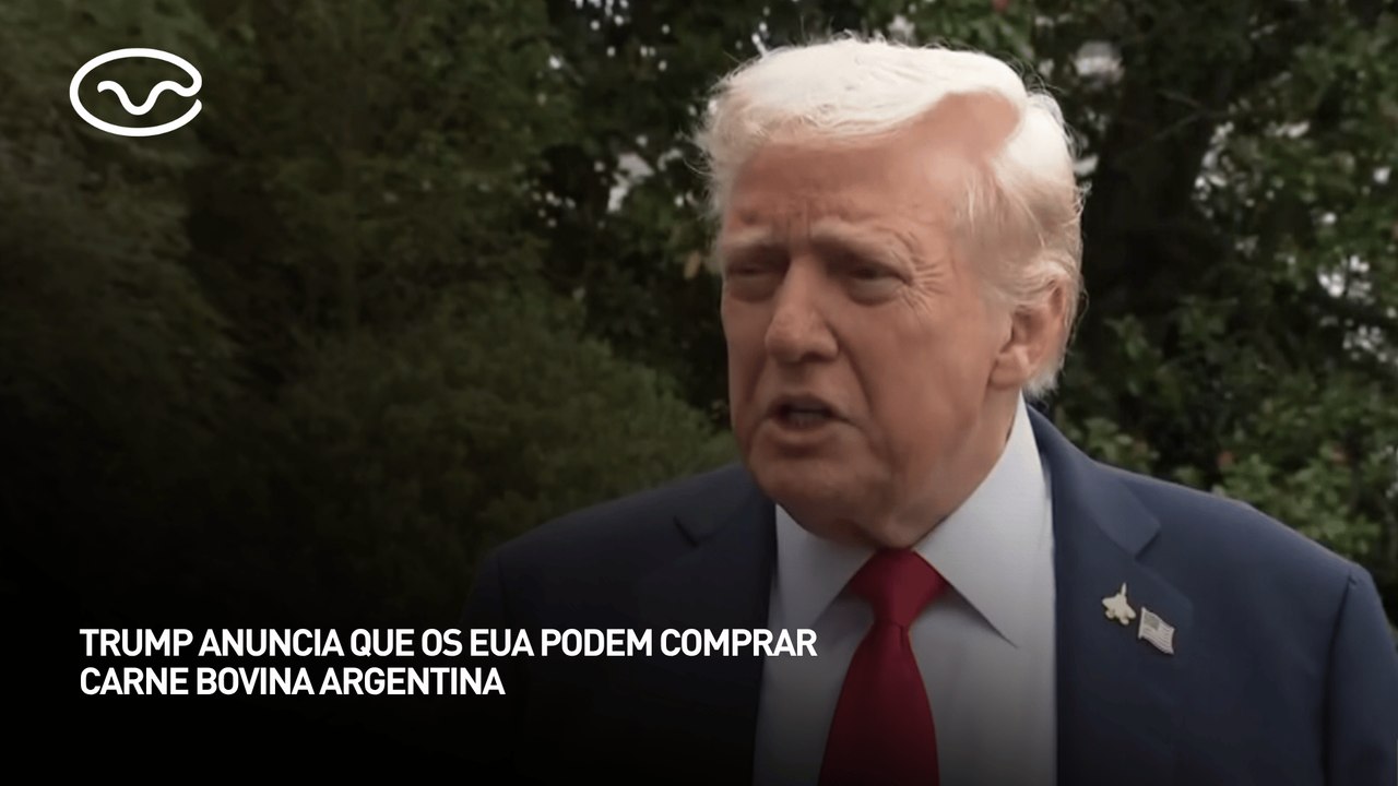 Trump anuncia que os EUA podem comprar carne bovina Argentina