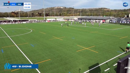 U17 | US Albi 0-4 OM : Les buts Olympiens