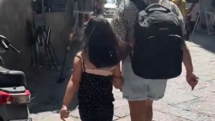 Grandpa reunites with little girl and showers her with immense affection
