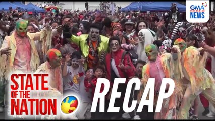 State of the Nation: (RECAP) Zombie walk sa Mexico at Chile