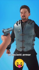 Could Ancient Armor Stop Bullets 🤔 #thrille #magic #thrillont Ancient Armor Stop Bullets 🤔 #thrille #magic #thrillont