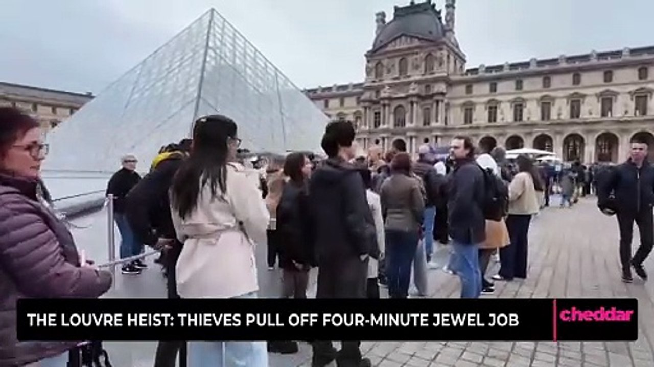 The Louvre Heist: Thieves Pull Off Four-minute Jewel Job