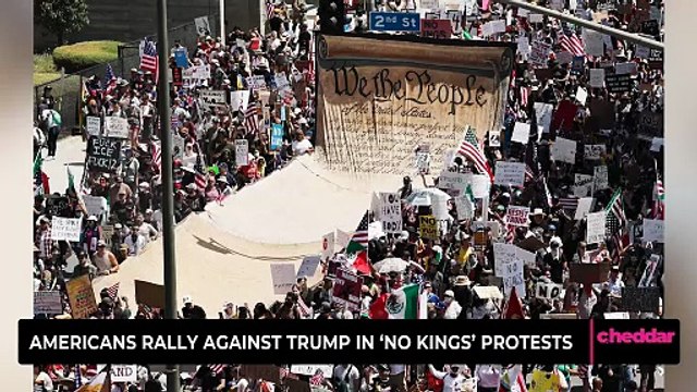 Americans Rally Against Trump In ‘No Kings’ Protests