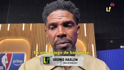 Udonis Haslem, ídolo do Miami Heat, exalta LeBron James.