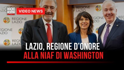 Lazio, Regione d’onore alla Niaf di Washington