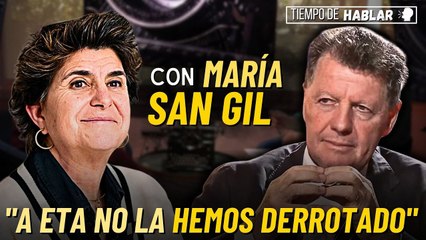 TdH / María San Gil detalla a Rojo los culpables de que ETA siga vivita y coleando: "El PNV y Zapatero"