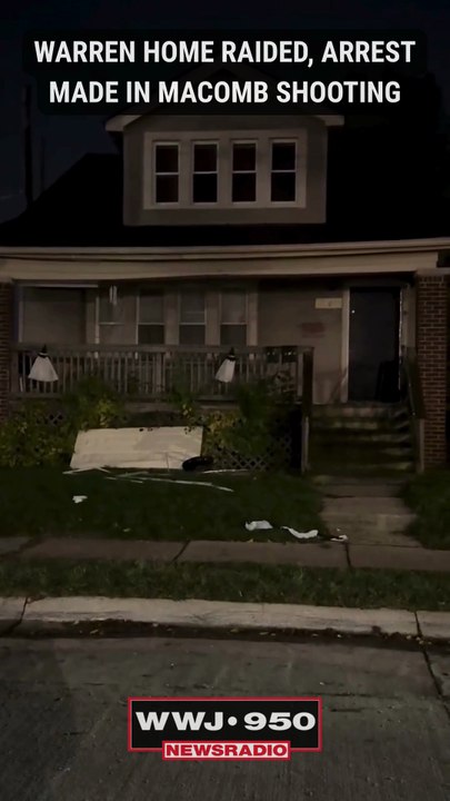 Warren home raided in connection with Macomb Twp. shooting