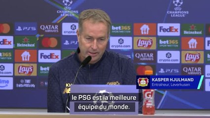 Leverkusen - Kasper Hjulmand : "Un grand défi d'affronter le PSG"