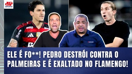 "POR%@! VOCÊS ACHAM O QUÊ??? Gente, o Pedro no Flamengo é..." DEBATE FERVE após 3 a 2 no Palmeiras!