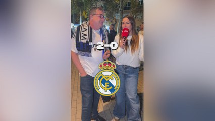 La afición del Real Madrid confía en ganar al Barcelona