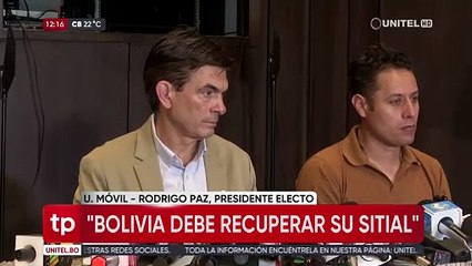Explotación de Litio: “No se puede aprobar contratos que no se conocen”, dice Rodrigo Paz