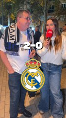 La afición del Real Madrid confía en ganar al Barcelona