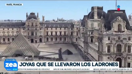 Asaltantes entran al Museo de Louvre para llevarse 8 joyas