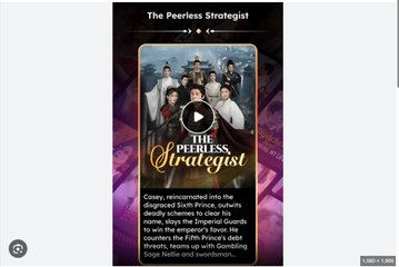 The Peerless Strategist Chinese Drama