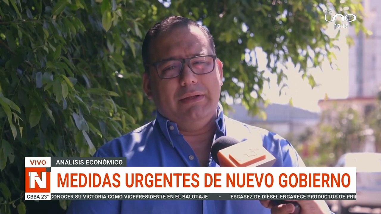 MEDIDAS URGENTES DE NUEVO GOBIERNO