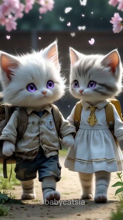 Whoever loves you will love you as you are | animation kitten story