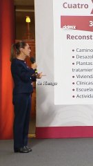 Claudia Sheinbaum anuncia la creación de un sistema de alertas en teléfonos celulares para prevenir sobre inundaciones y otras emergencias por desastres naturales