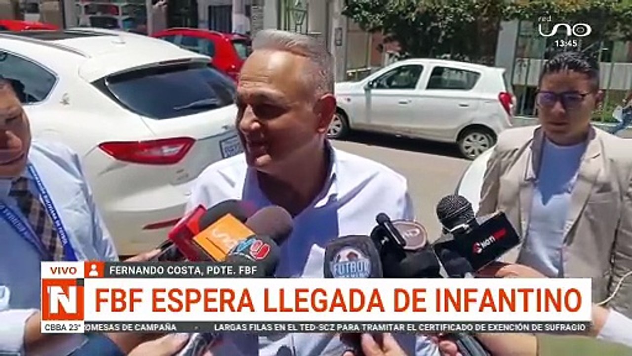 FBF ESPERA LLEGADA DE  INFANTINO