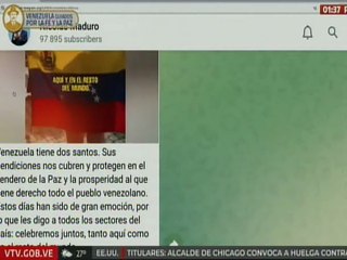 Pdte. Maduro: A todos los sectores del país, celebremos juntos tanto aquí como en el resto del mundo