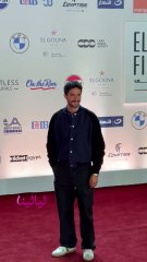 أحمد مالك على السجادة الحمراء في اليوم الثالث لمهرجان الجونة